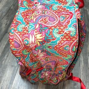 Vera Bradley Paisley Paradise back back.